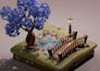 design high quality low poly environments plus game assets